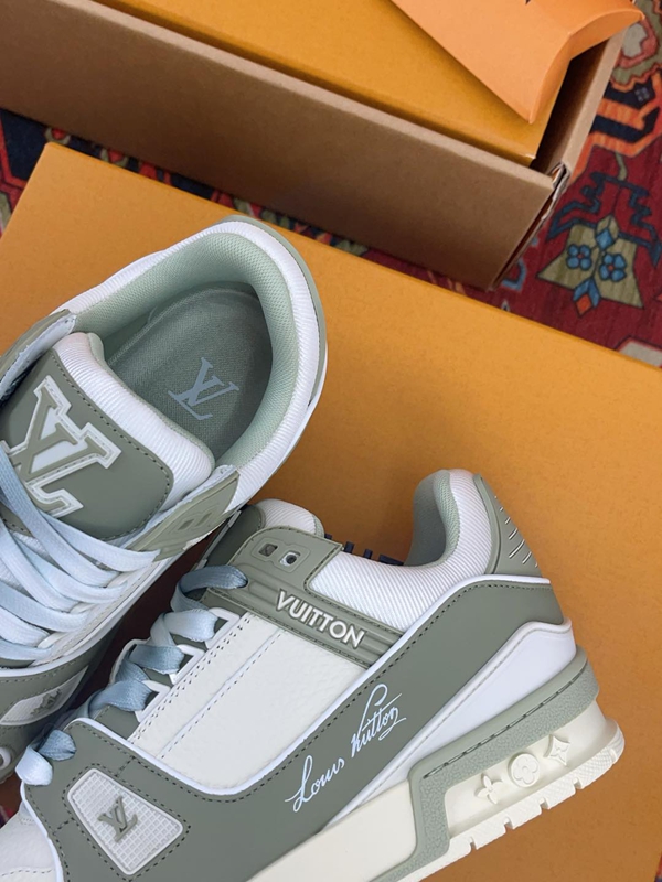 ルイヴィトン靴素材ディテール